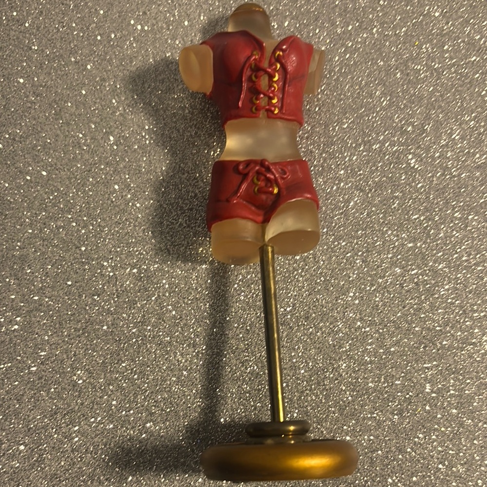 Red Miniature Outfit Display by “The Latest Thing “ (Hot To Go)
